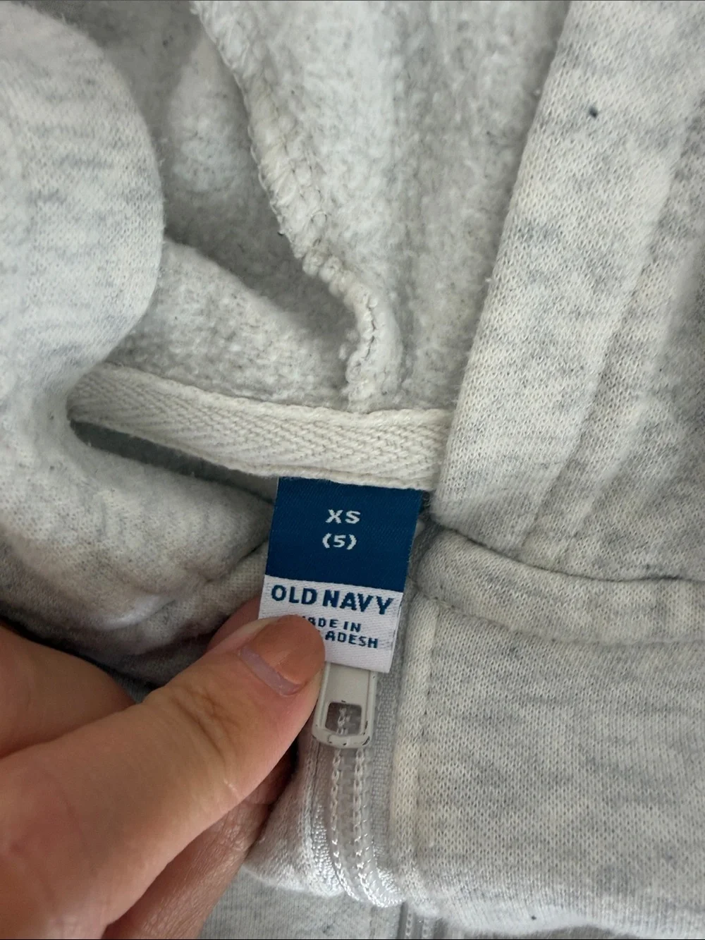 Old Navy Kids Zip-Up Hoodies - Light Gray, Charcoal & Black